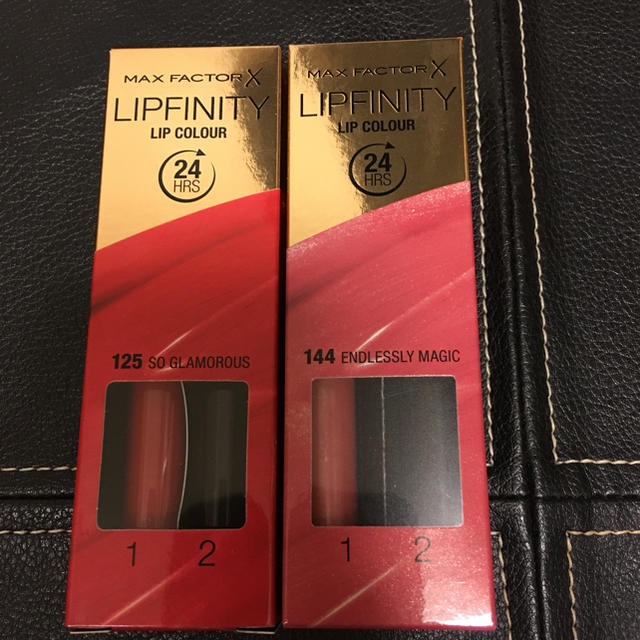 MAXFACTOR(マックスファクター)のMAX  FACTOR LIPFINITY 120&125 計2本 専用ページ コスメ/美容のベースメイク/化粧品(口紅)の商品写真