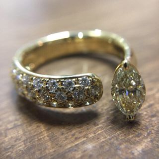 ごんた様専用☆   小寺智子 K18 0.529ct リング 一粒 カシケイ(リング(指輪))