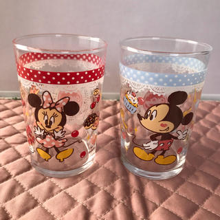 ディズニー(Disney)のミッキーミニー ペアグラス(グラス/カップ)