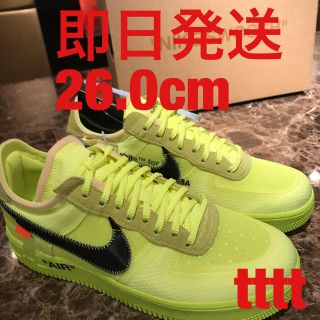 ナイキ(NIKE)のNIKE NIKE nike エアフォース1 off-white the ten(スニーカー)