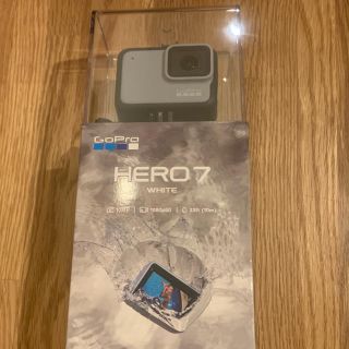 ゴープロ(GoPro)の新品未開封GoPro HERO7 white 保証有 国内正規品(ビデオカメラ)