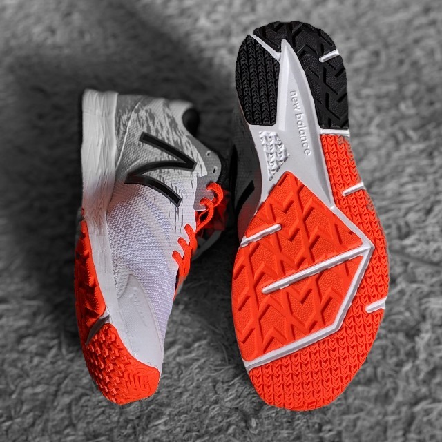 New Balance(ニューバランス)のニューバランス ランニング 靴 27 サイズ flash-rn オレンジ メンズの靴/シューズ(スニーカー)の商品写真