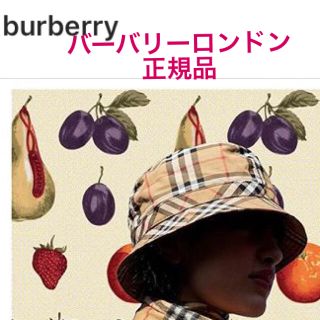 バーバリー(BURBERRY)のBURBERRYLONDON バケットハット ノバチェックリバーシブル 帽子(ハット)