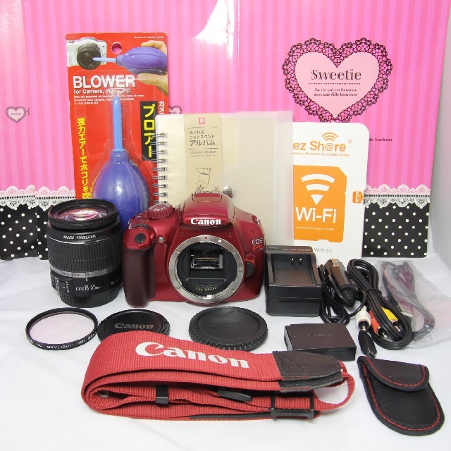 美品❤️Wi-Fi転送❤️手振れ補正付❤️Canon Eos kiss X50 美品❤️Wi-Fi転送❤️手振れ補正付❤️Canon Eos kiss X50