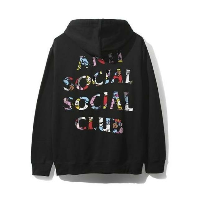 S ASSC X BT21 Blended Black Hoodie