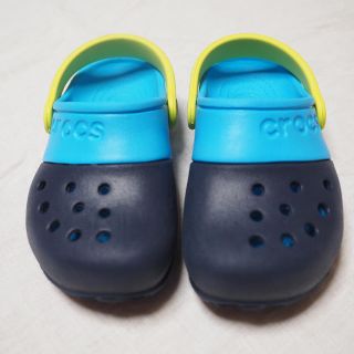 クロックス(crocs)のcrocs 10 サンダル ネイビー(サンダル)