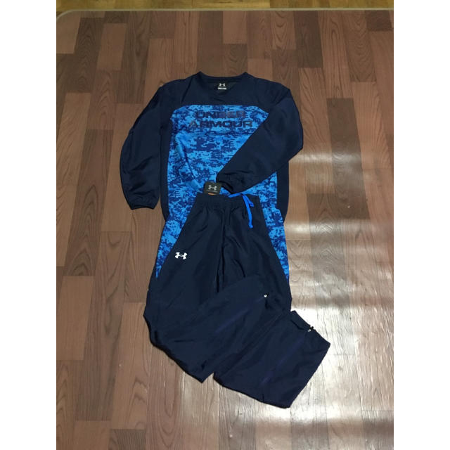 UNDER ARMOUR(アンダーアーマー)のアンダーアーマー YMD 140 メッシュピステ シャツ パンツ ジュニア 子供 スポーツ/アウトドアのサッカー/フットサル(ウェア)の商品写真