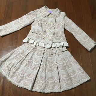 アンジェリックプリティー(Angelic Pretty)のホイップジャガード ジャケット&スカート(ひざ丈スカート)