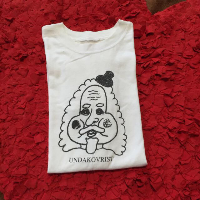 UNDERCOVER(アンダーカバー)の変な顔♡プリントTシャツ レディースのトップス(Tシャツ(半袖/袖なし))の商品写真