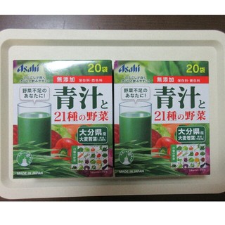 アサヒ(アサヒ)のアサヒ　青汁と21種の野菜　計40スティック(青汁/ケール加工食品)