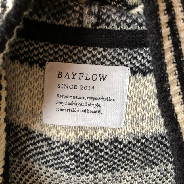 BAYFLOW(ベイフロー)のBAYFLOW ニットガウン レディースのジャケット/アウター(ガウンコート)の商品写真