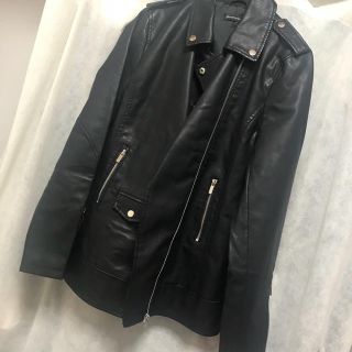 ザラ(ZARA)のStradivarius ロングライダース(ライダースジャケット)