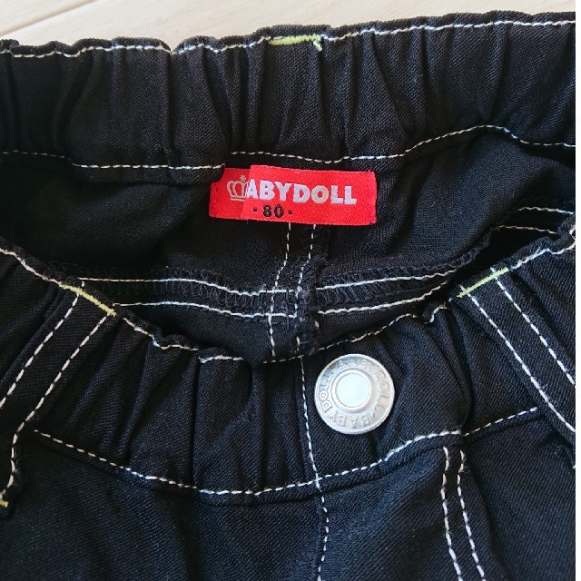 BABYDOLL(ベビードール)のパンツ ジーンズ ベビードール キッズ/ベビー/マタニティのベビー服(~85cm)(パンツ)の商品写真