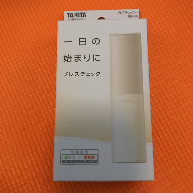 TANITA(タニタ)のタニタ TANITA EB-100-IV [ブレスチェッカー アイボリー コスメ/美容のオーラルケア(口臭防止/エチケット用品)の商品写真