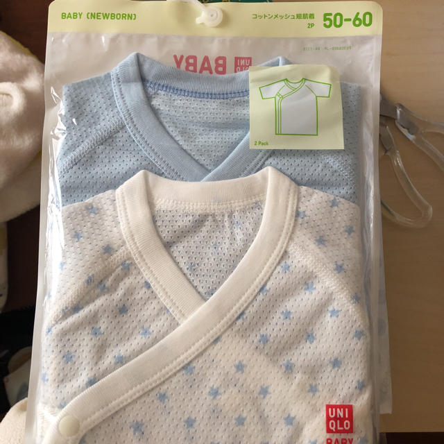 UNIQLO(ユニクロ)のUNIQLO ベビー 肌着 キッズ/ベビー/マタニティのベビー服(~85cm)(肌着/下着)の商品写真