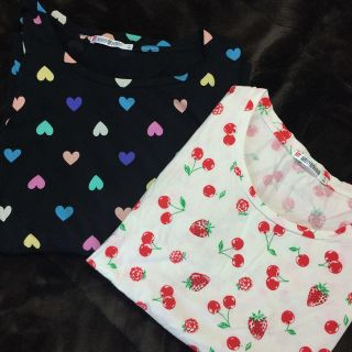 ミルク(MILK)のMILK×UT☆カットソー二枚セット(Tシャツ(長袖/七分))