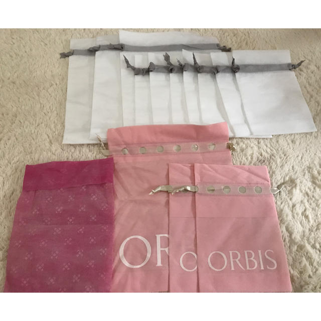 ORBIS(オルビス)のオルビス イオン ギフトバッグ 5枚セット インテリア/住まい/日用品のオフィス用品(ラッピング/包装)の商品写真
