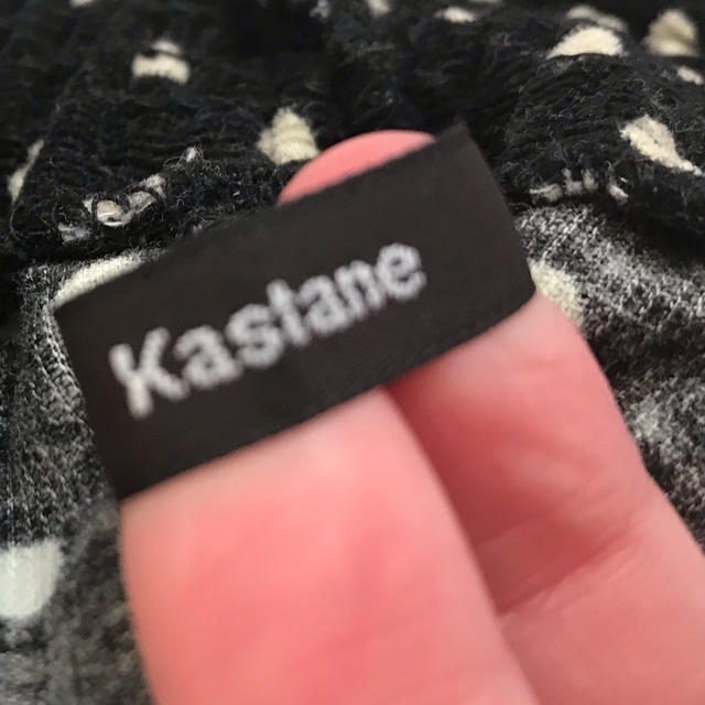 Kastane(カスタネ)の2月１日削除！ kastane ドット コーデュロイパンツ レディースのパンツ(カジュアルパンツ)の商品写真