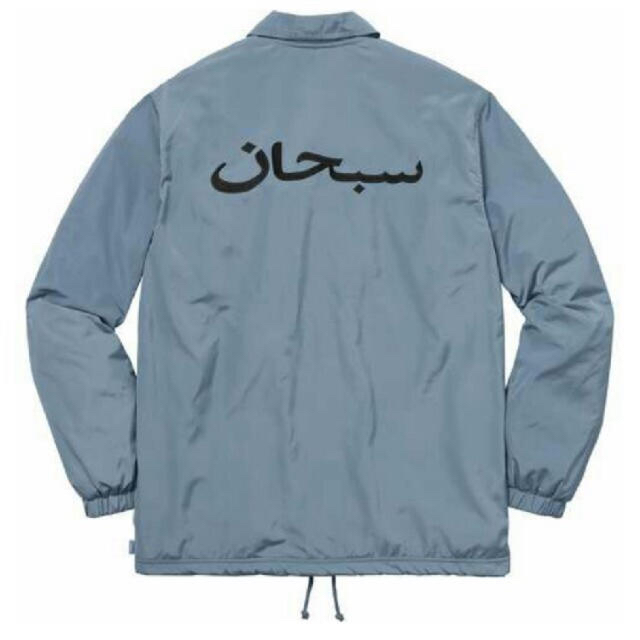 Lサイズ supreme arabic logo coach jacket