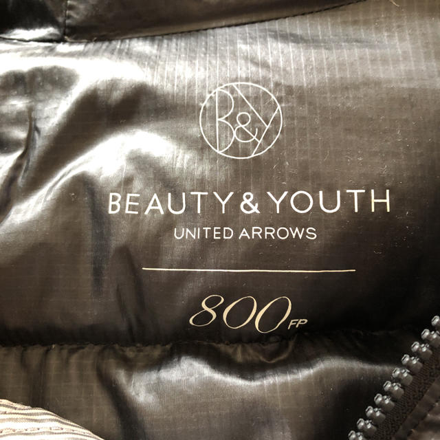 BEAUTY&YOUTH UNITED ARROWS(ビューティアンドユースユナイテッドアローズ)のBEAUTY&YOUTH 800FPダウンジャケット メンズのジャケット/アウター(ダウンジャケット)の商品写真