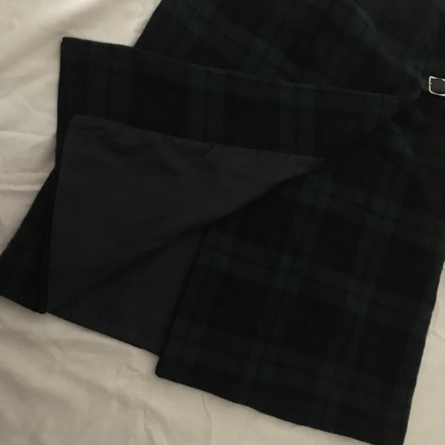 INED(イネド)のイネド タータンチェック巻きスカート レディースのスカート(ひざ丈スカート)の商品写真