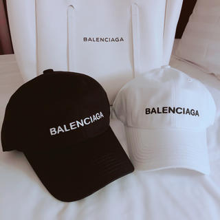 バレンシアガ(Balenciaga)の早い者勝ち‼︎バレンシアガキャップ白黒2個セット‼︎送料無料◆新品(キャップ)