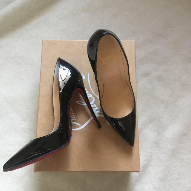 Christian Louboutin(クリスチャンルブタン)のクリスチャン ルブタン so kate 36 12cm パテント パンプス レディースの靴/シューズ(ハイヒール/パンプス)の商品写真