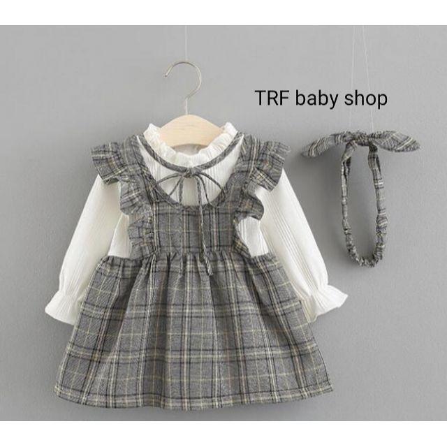 1月sale！送料込み♡チェックワンピース キッズ/ベビー/マタニティのキッズ服女の子用(90cm~)(ワンピース)の商品写真