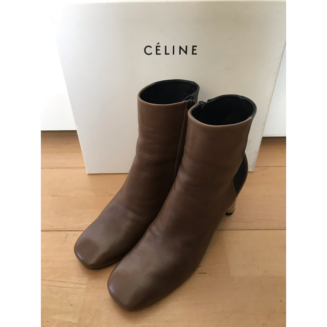 celine(セリーヌ)のセリーヌ celine bambam バンバン ショートブーツ 美品 レアカラー レディースの靴/シューズ(ブーツ)の商品写真