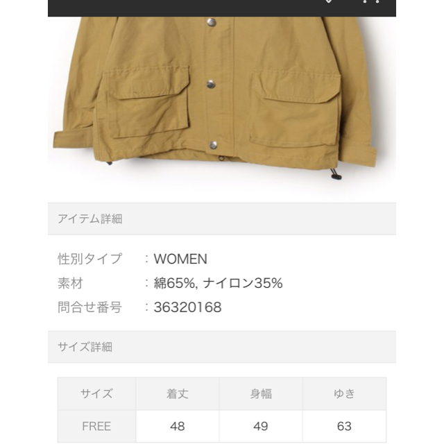 Kastane(カスタネ)のマウンテンパーカー メンズのジャケット/アウター(マウンテンパーカー)の商品写真
