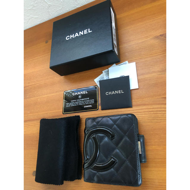CHANEL(シャネル)のシャネル カンボンライン 二つ折り レディースのファッション小物(財布)の商品写真