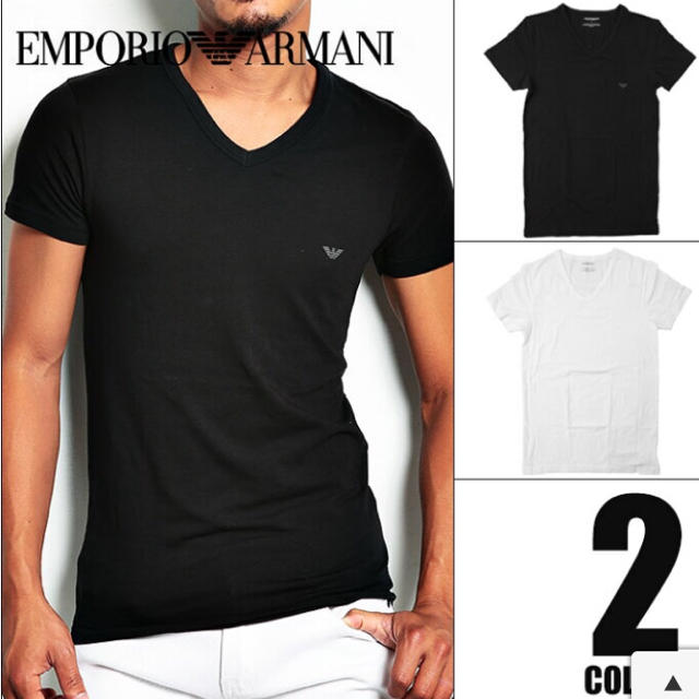 Emporio Armani(エンポリオアルマーニ)のエンポリオ アルマーニ ワンポイントTシャツ メンズのトップス(Tシャツ/カットソー(半袖/袖なし))の商品写真