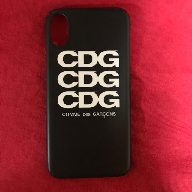 BLACK COMME des GARCONS(ブラックコムデギャルソン)のcomme des garcons iPhoneXケース スマホ/家電/カメラのスマホアクセサリー(iPhoneケース)の商品写真