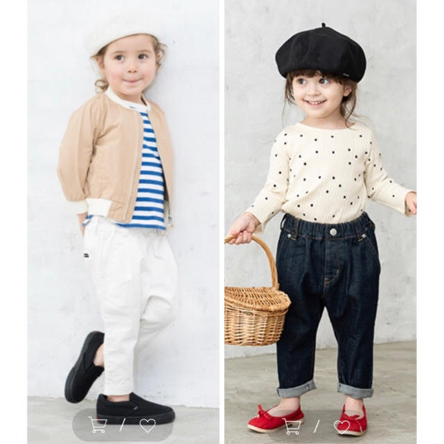 FITH(フィス)のquoti use fith♡ズボン2点セット キッズ/ベビー/マタニティのキッズ服女の子用(90cm~)(パンツ/スパッツ)の商品写真