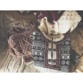 Euro Vintage ❥ Nordic Knit Sweater