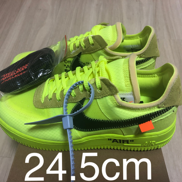 nike the ten air force 1 volt offwhite