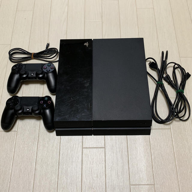 PlayStation4 - PS4本体 コントローラー2個付き