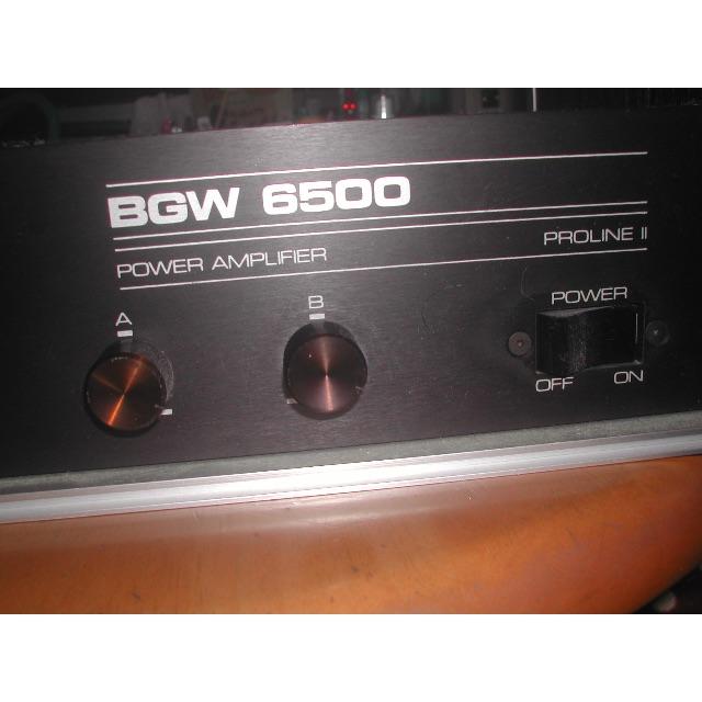 BGW 6500 パワーアンプ 楽器のDTM/DAW(その他)の商品写真