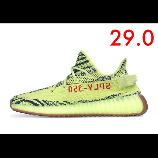 adidas(アディダス)のyeezy Boost 350 V2 semi frozen yellow メンズの靴/シューズ(スニーカー)の商品写真