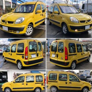 ルノー(RENAULT)の奈良☆カングー/1.6観音開きダブルバックドア/4ナンバー予備車検対応可能(車体)