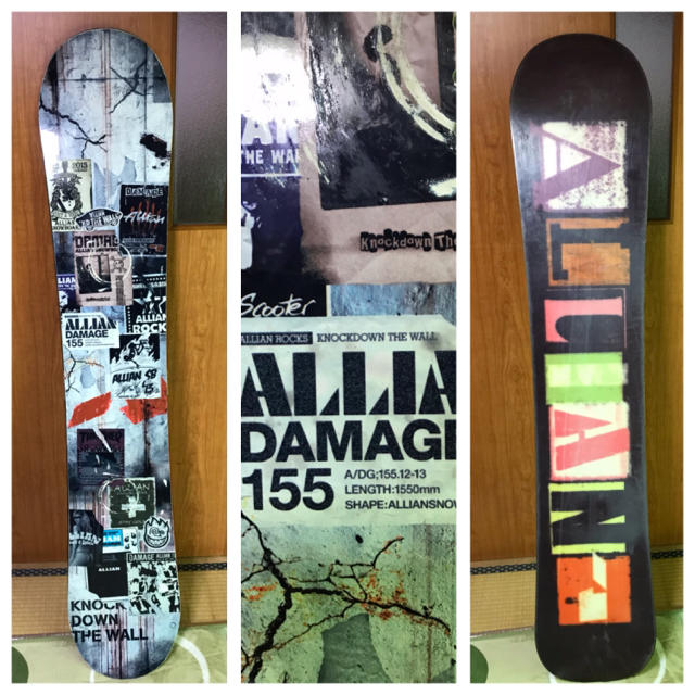 ALLIAN DAMAGE 15-16 限定カラー　148cm