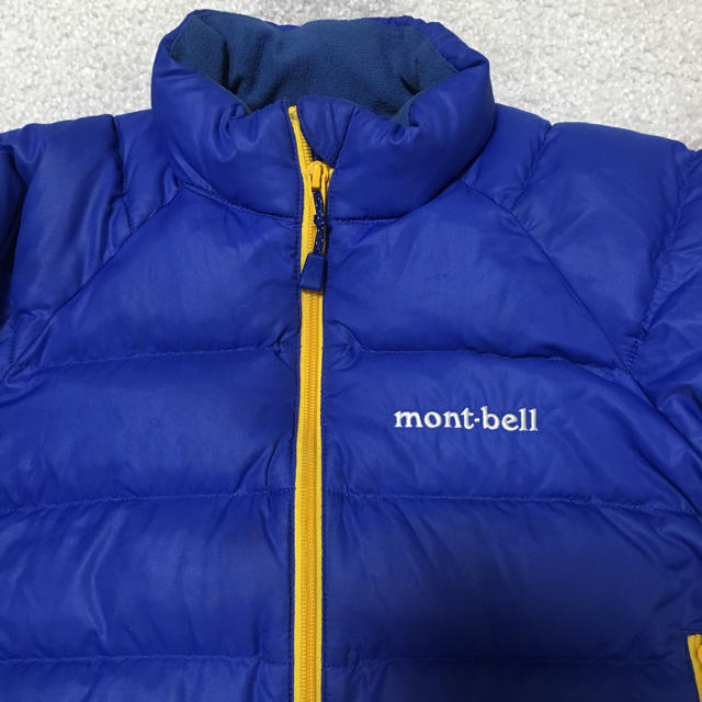 mont bell(モンベル)のmont-bell ダウンコート キッズ/ベビー/マタニティのキッズ服男の子用(90cm~)(ジャケット/上着)の商品写真
