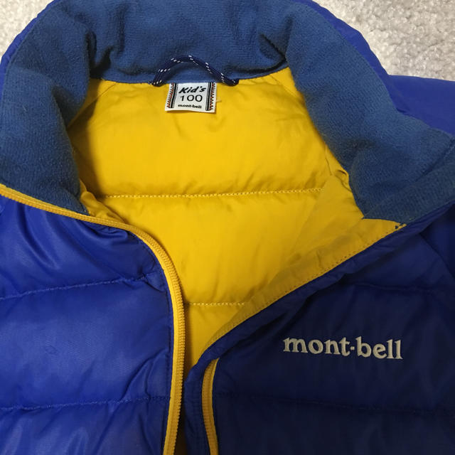 mont bell(モンベル)のmont-bell ダウンコート キッズ/ベビー/マタニティのキッズ服男の子用(90cm~)(ジャケット/上着)の商品写真