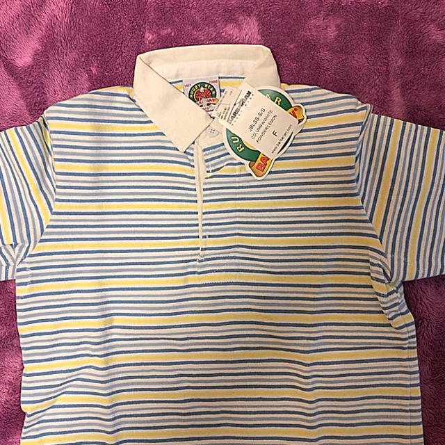 Barbarian(バーバリアン)の半袖 ラガーシャツ バーバリアン レディース 水色 ラグビー BARBARIAN レディースのトップス(ポロシャツ)の商品写真