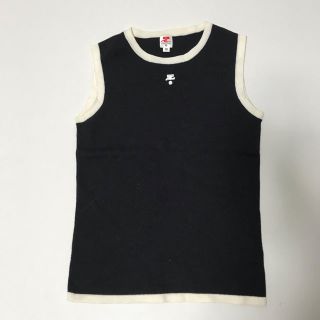 クレージュ(Courreges)のカシミア混 クレージュ ノースリーブ(カットソー(半袖/袖なし))