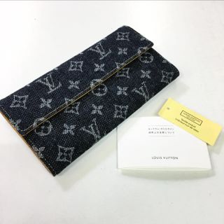 ルイヴィトン(LOUIS VUITTON)の【早い者勝ち‼️】送料無料 正規品 ルイヴィトン モノグラム デニム 長財布(財布)