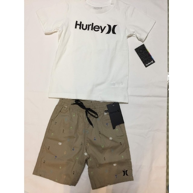 Hurley(ハーレー)のHurley Ｔシャツ、ハーフパンツ120cm＆ジョーダンハーフパンツ100cm キッズ/ベビー/マタニティのキッズ服男の子用(90cm~)(Tシャツ/カットソー)の商品写真