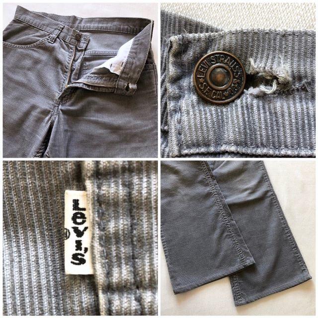 Levi's - 希少 70sビンテージ リーバイス646 コーデュロイパンツ TALON Levi's - 希少 70sビンテージ リーバイス646 コーデュロイパンツ TALON