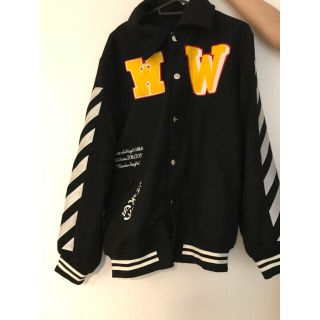 オフホワイト(OFF-WHITE)のoff-white スタジャン  12/27価格(スタジャン)