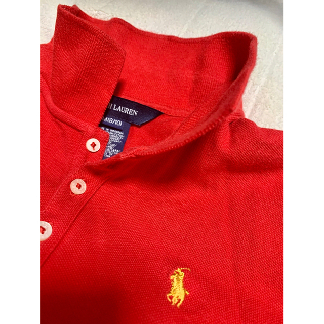 Ralph Lauren(ラルフローレン)のRalph ポロシャツ joe’sピンクパンツ キッズ/ベビー/マタニティのキッズ服男の子用(90cm~)(Tシャツ/カットソー)の商品写真